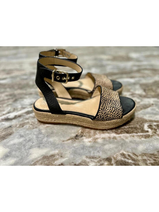 Vince Camuto Shoes - 🐆 Vince Camuto Micro-Leopard Cow Hair Espadrilles 6.5 — GUC